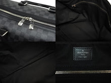 画像をギャラリービューアに読み込む, 極美品 LOUIS VUITTON ルイヴィトン Avenue 50 Damier アヴェニュー ボストンバッグ N41041 ダミエグラフィット ブラック 中古 4b010127