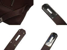 画像をギャラリービューアに読み込む, 極美品 ゴルチェデザイン HERMES エルメス ショルダーバーキン ブラウン トリヨンクレマンス ◻︎H刻 シルバー金具 中古 4b010133