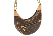 画像をギャラリービューアに読み込む, 極美品 LOUIS VUITTON ルイヴィトン ループ ショルダーバッグ M81098 モノグラム 2WAY PVC レザー ゴールド金具 中古 4b010136