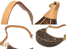 画像をギャラリービューアに読み込む, 極美品 LOUIS VUITTON ルイヴィトン ループ ショルダーバッグ M81098 モノグラム 2WAY PVC レザー ゴールド金具 中古 4b010136