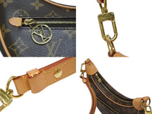 画像をギャラリービューアに読み込む, 極美品 LOUIS VUITTON ルイヴィトン ループ ショルダーバッグ M81098 モノグラム 2WAY PVC レザー ゴールド金具 中古 4b010136