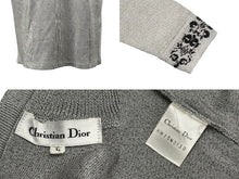 画像をギャラリービューアに読み込む, 極美品 Dior ディオール ワンピース オールド シルバー レーヨン サイズ L 10819_1812 中古 4b010137