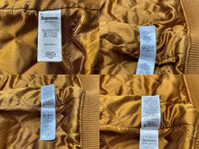 画像をギャラリービューアに読み込む, 極美品 Supreme 2024SS シュプリーム ビッグロゴシュニールバーシティジャケット ベージュ 10819_1815 ポリエステル サイズ XL 中古 4b010139