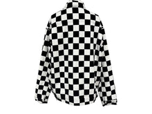 画像をギャラリービューアに読み込む, 極美品 Supreme シュプリーム 20AW ヴェルヴェット ワーク ジャケット ホワイト ブラック コットン ポリエステル サイズ M シルバー金具 中古 4b010141