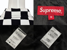 画像をギャラリービューアに読み込む, 極美品 Supreme シュプリーム 20AW ヴェルヴェット ワーク ジャケット ホワイト ブラック コットン ポリエステル サイズ M シルバー金具 中古 4b010141
