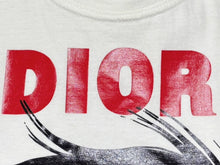 画像をギャラリービューアに読み込む, Christian Dior クリスチャンディオール THE LATEST BLONDE 半袖Tシャツ 3A16155020 サイズ38 ホワイト ガリアーノ期 良品 中古 4b010142