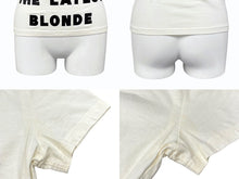 画像をギャラリービューアに読み込む, Christian Dior クリスチャンディオール THE LATEST BLONDE 半袖Tシャツ 3A16155020 サイズ38 ホワイト ガリアーノ期 良品 中古 4b010142