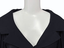 画像をギャラリービューアに読み込む, Dior ディオール ワンピース オールド ブラック 黒 ポリエステル レーヨン サイズ M 10836_1774 美品 中古 4b010148