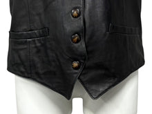 画像をギャラリービューアに読み込む, CHRISTIAN DIOR SPORTS クリスチャンディオール スポーツ ベスト 15F3104 ラムスキン ブラック ゴールド金具 サイズS 美品 中古 4b010149