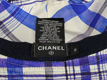 画像をギャラリービューアに読み込む, CHANEL シャネル バケットハット ココマーク ビーズ 95955090 ネイビーコ 紺 シルク 100% ランク 美品 中古 4b010157