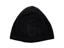 画像をギャラリービューアに読み込む, CHROME HEARTS クロムハーツ ビーニー サーマル ニット帽 2238 304 2209 ホースシュー アメリカ製 コットン ブラック 美品 中古 4b010159