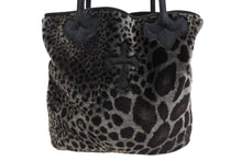 画像をギャラリービューアに読み込む, CHROME HEARTS クロムハーツ FS TOTE BLACK LEOPARD レオパード トートバッグ ブラック 美品 中古 4b010161