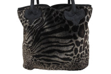 画像をギャラリービューアに読み込む, CHROME HEARTS クロムハーツ FS TOTE BLACK LEOPARD レオパード トートバッグ ブラック 美品 中古 4b010161