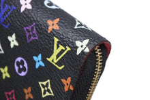 画像をギャラリービューアに読み込む, 極美品 LOUIS VUITTON ルイヴィトン モノグラムマルチカラー ジッピー コイン パース グルナード コインケース ブラック M93740 中古 4b010168