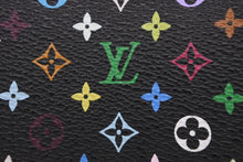 画像をギャラリービューアに読み込む, 極美品 LOUIS VUITTON ルイヴィトン モノグラムマルチカラー ジッピー コイン パース グルナード コインケース ブラック M93740 中古 4b010168