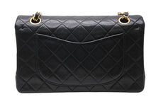 画像をギャラリービューアに読み込む, CHANEL シャネル マトラッセ23 Wフラップ Wチェーンショルダーバッグ 1番台 ラムスキン ココマーク ブラック 美品 中古 4b010170