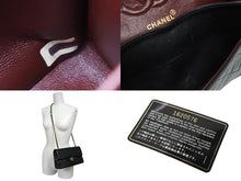 画像をギャラリービューアに読み込む, CHANEL シャネル マトラッセ23 Wフラップ Wチェーンショルダーバッグ 1番台 ラムスキン ココマーク ブラック 美品 中古 4b010170