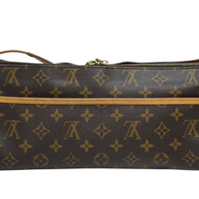 画像をギャラリービューアに読み込む, LOUIS VUITTON ルイヴィトン ポパンクール ロン ショルダーバッグ M40008 ヌメ革 レザー ゴールド金具 ブラウン 美品 中古 4b010175