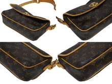 画像をギャラリービューアに読み込む, 極美品 LOUIS VUITTON ルイヴィトン モノグラム ティカルPM ワンショルダーバッグ M40078 ブラウン ゴールド金具 中古 4b010176