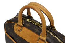 画像をギャラリービューアに読み込む, LOUIS VUITTON ルイヴィトン トゥルービル ハンドバッグ M42228 モノグラム ブラウン PVC レザー ゴールド金具 美品 中古 4b010184