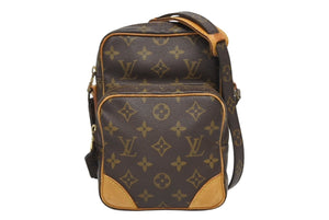 LOUIS VUITTON Amazon Shoulder Bag M45236 Monogram PVC Leather Brown Good Condition Used 4b010192