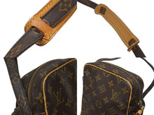 画像をギャラリービューアに読み込む, LOUIS VUITTON ルイヴィトン アマゾン ショルダーバッグ M45236 モノグラム PVC レザー ブラウン 美品 中古 4b010192