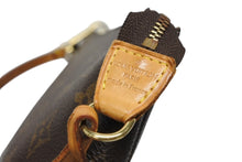 画像をギャラリービューアに読み込む, LOUIS VUITTON ルイヴィトン ポシェット アクセソワール アクセサリーポーチ M51980 モノグラム ブラウン レザー PVC 美品 中古 4b010201