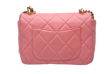 画像をギャラリービューアに読み込む, 極美品 CHANEL シャネル Sフラップ チェーンショルダーバッグ AS3114 ランダム番台 ココマーク カーフスキン ピンク 中古 4b010202