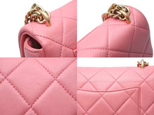 画像をギャラリービューアに読み込む, 極美品 CHANEL シャネル Sフラップ チェーンショルダーバッグ AS3114 ランダム番台 ココマーク カーフスキン ピンク 中古 4b010202