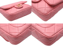 画像をギャラリービューアに読み込む, 極美品 CHANEL シャネル Sフラップ チェーンショルダーバッグ AS3114 ランダム番台 ココマーク カーフスキン ピンク 中古 4b010202