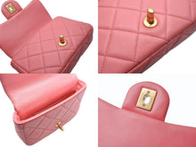 画像をギャラリービューアに読み込む, 極美品 CHANEL シャネル Sフラップ チェーンショルダーバッグ AS3114 ランダム番台 ココマーク カーフスキン ピンク 中古 4b010202