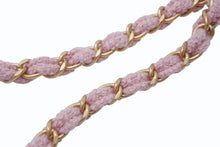 画像をギャラリービューアに読み込む, 極美品 CHANEL シャネル Sフラップ Sチェーンショルダーバッグ ランダム番台 ココマーク ツイード ボア ピンク ゴールド金具 中古 4b010211