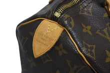 画像をギャラリービューアに読み込む, LOUIS VUITTON ルイヴィトン スピーディー25 ハンドバック M41528 モノグラム PVC レザー 中古 4b010212