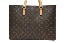 画像をギャラリービューアに読み込む, LOUIS VUITTON ルイヴィトン ルコ トートバッグ M51155 モノグラム ブラウン レザー PVC ゴールド金具 美品 中古 4b010214