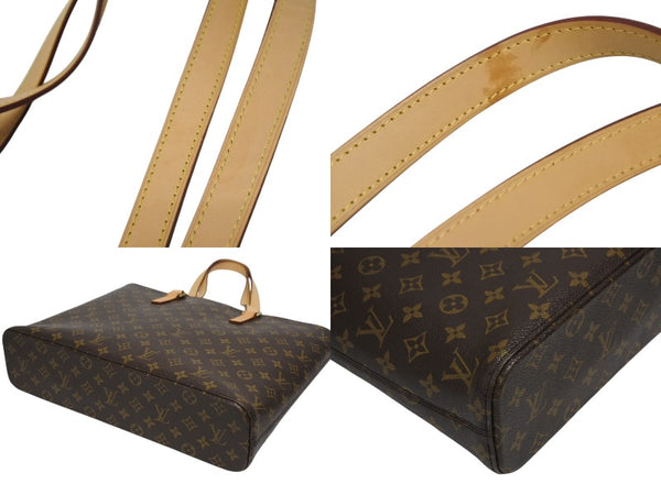LOUIS VUITTON ルイヴィトン ルコ トートバッグ M51155 モノグラム ブラウン レザー PVC ゴールド金具 美品 中古 4b010214