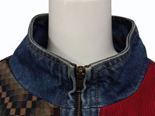 画像をギャラリービューアに読み込む, 極美品 Supreme シュプリーム コーデュロイ パッチワーク デニム ジャケット マルチカラー コットン ポリエステル サイズ M 美品 中古 4b010215