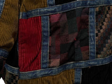 画像をギャラリービューアに読み込む, 極美品 Supreme シュプリーム コーデュロイ パッチワーク デニム ジャケット マルチカラー コットン ポリエステル サイズ M 美品 中古 4b010215
