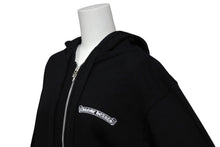 画像をギャラリービューアに読み込む, CHROME HEARTS クロムハーツ ジップアップフーディー パーカー サイズS ダガージップ BSフレア シルバー925 美品 中古 4b010218