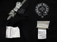 画像をギャラリービューアに読み込む, CHROME HEARTS クロムハーツ ジップアップフーディー パーカー サイズS ダガージップ BSフレア シルバー925 美品 中古 4b010218