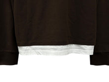 画像をギャラリービューアに読み込む, 極美品 MIUMIU ミュウミュウ レイヤードカットソー ポロシャツ MJL069 S000 15WH ブラウン サイズ M 中古 4b010219