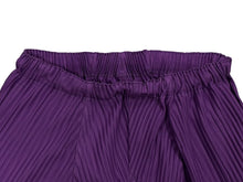 画像をギャラリービューアに読み込む, HOMME PLISSE ISSEY MIYAKE オムプリッセ イッセイミヤケ パンツ HP41JF135 パープル 紫 ポリエステル サイズ 3 良品 中古 4b010220
