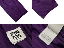 画像をギャラリービューアに読み込む, HOMME PLISSE ISSEY MIYAKE オムプリッセ イッセイミヤケ パンツ HP41JF135 パープル 紫 ポリエステル サイズ 3 良品 中古 4b010220