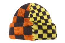 画像をギャラリービューアに読み込む, 極美品 LOUIS VUITTON ルイヴィトン ダミエ ポップ スプリット ビーニー M7362A イエロー レッド ウール 中古 4b010224