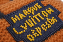 画像をギャラリービューアに読み込む, 極美品 LOUIS VUITTON ルイヴィトン ダミエ ポップ スプリット ビーニー M7362A イエロー レッド ウール 中古 4b010224