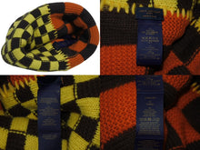 画像をギャラリービューアに読み込む, 極美品 LOUIS VUITTON ルイヴィトン ダミエ ポップ スプリット ビーニー M7362A イエロー レッド ウール 中古 4b010224