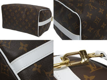 画像をギャラリービューアに読み込む, 極美品 LOUIS VUITTON ルイヴィトン スピーディ バンドリエール25 ハンドバッグ M20754 モノグラム ブラウン ホワイト 中古 4b010227