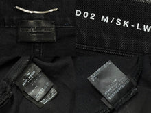 画像をギャラリービューアに読み込む, SAINT LAURENT サンローラン デニムパンツ ボトム 4b010238 ブラック 黒 コットン ポリウレタン 32 美品 中古 4b010238