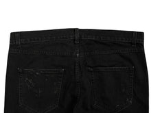 画像をギャラリービューアに読み込む, SAINT LAURENT サンローラン デニムパンツ ボトム 4b010238 ブラック 黒 コットン ポリウレタン 32 美品 中古 4b010238