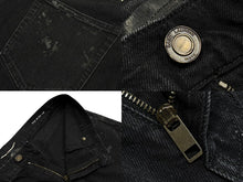 画像をギャラリービューアに読み込む, SAINT LAURENT サンローラン デニムパンツ ボトム 4b010238 ブラック 黒 コットン ポリウレタン 32 美品 中古 4b010238