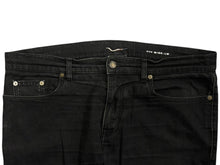 画像をギャラリービューアに読み込む, SAINT LAURENT サンローラン デニムパンツ ボトムス サイズ 34 ブラック 黒 525173 コットン 美品 中古 4b010239
